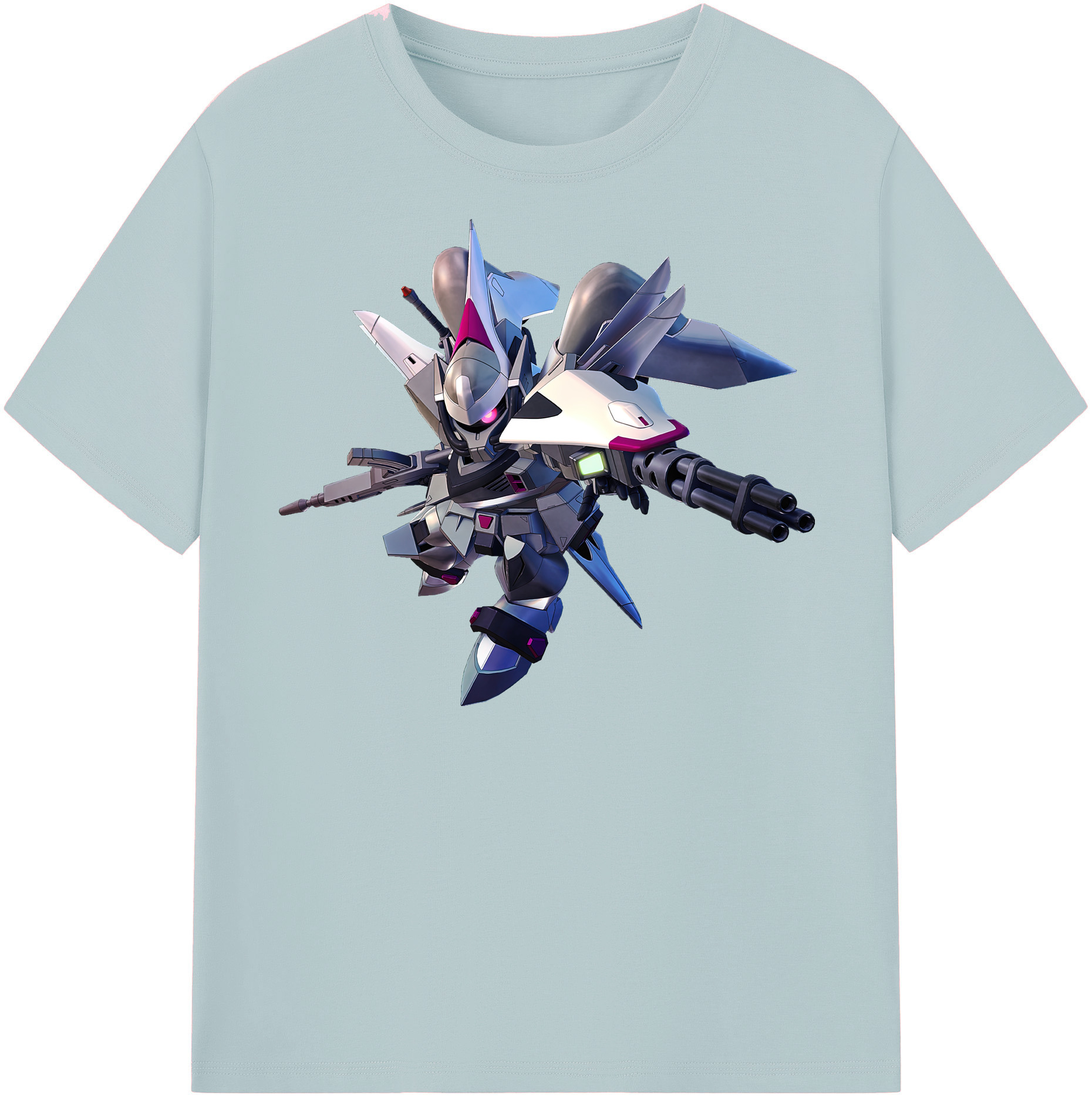 （画像用） 機動戦士ガンダム Mobile Suit Gundam 綿100％半袖Tシャツ（フロントプリント）